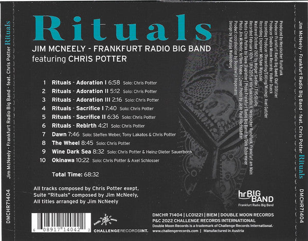 Jim McNeely, Frankfurt Radio Big Band Featuring Chris Potter (2) - Rituals (tweedehands CD)