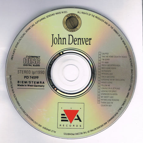 John Denver - Het Beste Van (tweedehands CD) - Velvet Music
