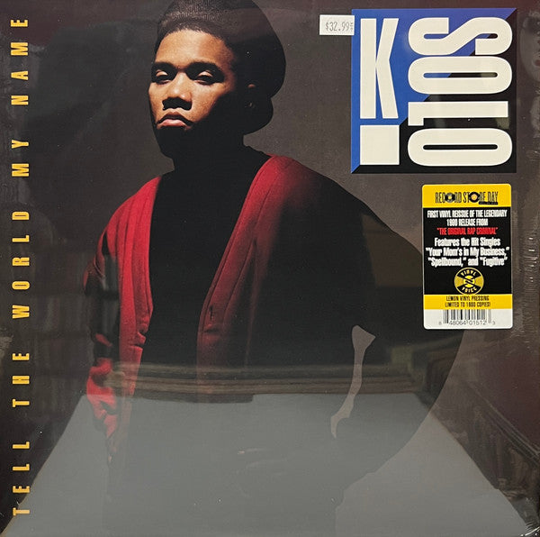 K-solo - Tell the world my name (LP)