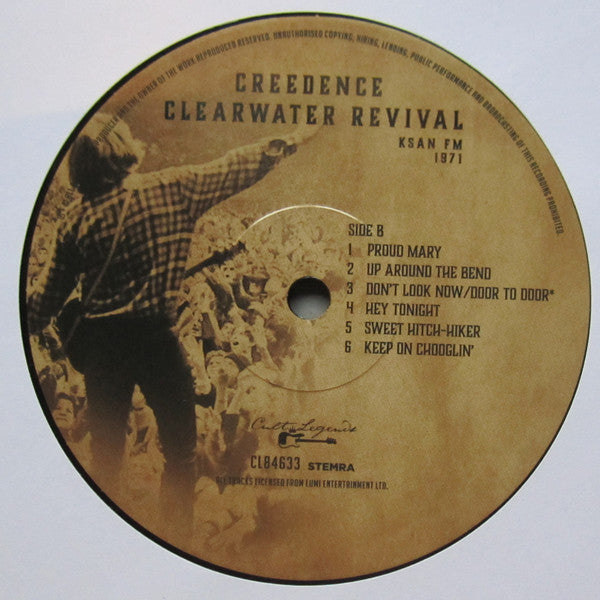 Creedence Clearwater Revival - KSAN FM 1971 (LP) - Velvet Music