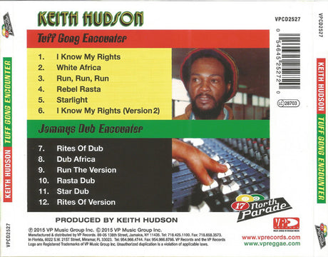Keith Hudson - Tuff Gong Encounter (CD)