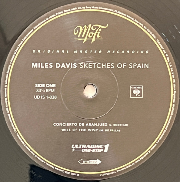 Miles Davis - Sketches Of Spain (LP) - Velvet Music