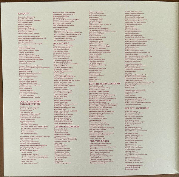 Joni Mitchell - The Asylum Albums (1972-1975) (LP)