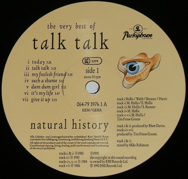 Talk Talk - Natural History (The Very Best Of Talk Talk) (tweedehands LP) - Velvet Music