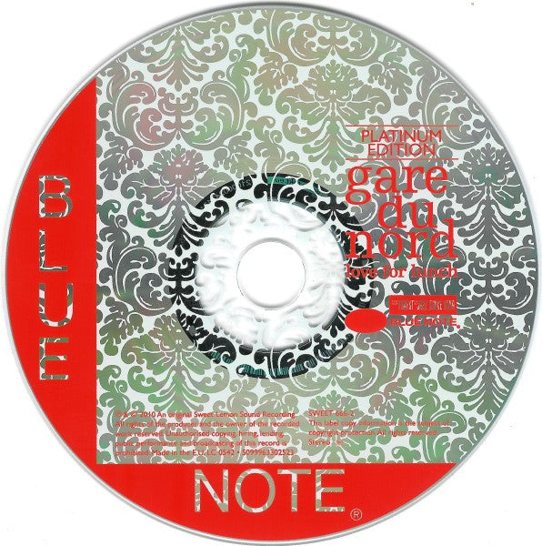 Gare Du Nord - Love For Lunch - Platinum Edition  (tweedehands CD) - Velvet Music