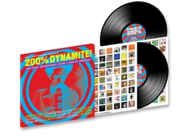 V/A (Various Artists) - 200% dynamite! ska, soul, rocksteady, funk & dub in jamaica (LP)