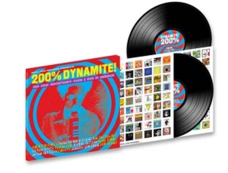 V/A (Various Artists) - 200% dynamite! ska, soul, rocksteady, funk & dub in jamaica (LP)