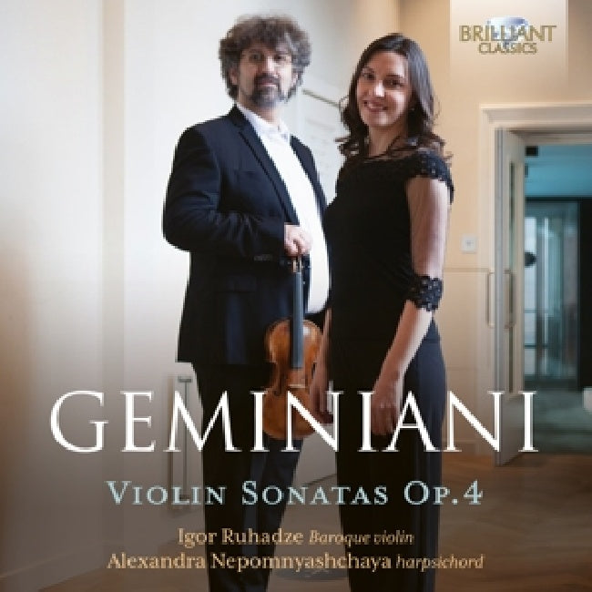 Igor Ruhadze - Geminiani: violin sonatas op.4 (CD)
