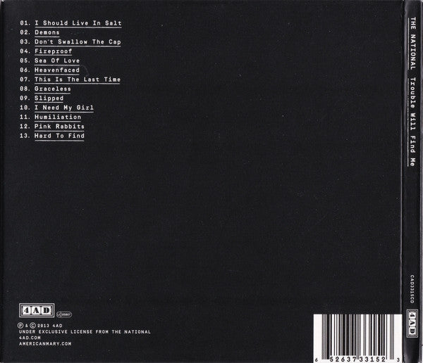 National, The - Trouble Will Find Me (tweedehands CD) - Velvet Music