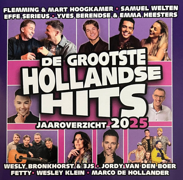 Various - De Grootste Hollandse Hits Jaaroverzicht 2025 (CD) - Velvet Music