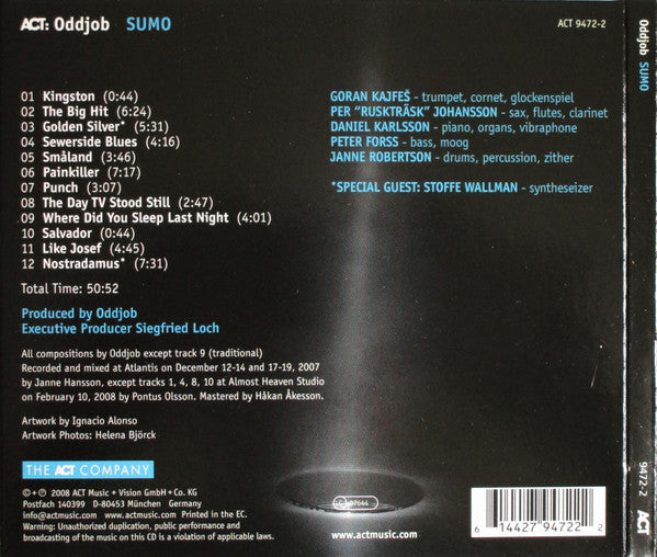 Oddjob (4) - Sumo (second hand CD)