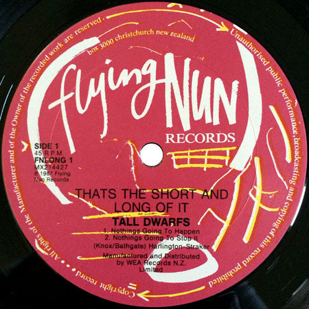 Tall Dwarfs - That's The Short & Long Of It (CD) - Velvet Music