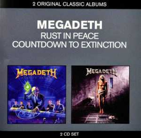 Megadeth - Classic albums: countdown to extinction/rust in pe (CD)