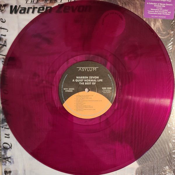 Warren Zevon - A Quiet Normal Life: The Best Of Warren Zevon (LP) - Velvet Music