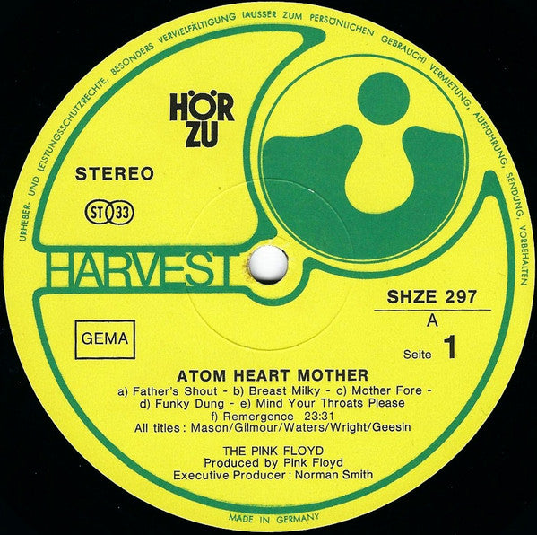 Pink Floyd - Atom Heart Mother (second hand CD)