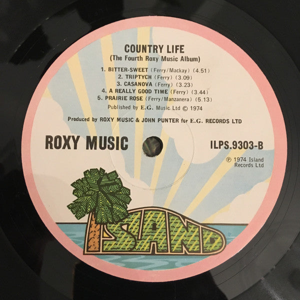 Roxy Music - Country Life (tweedehands LP) - Velvet Music