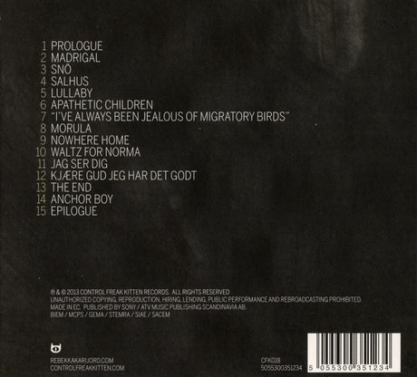 Rebekka Karijord - Music For Film And Theatre (tweedehands CD) - Velvet Music