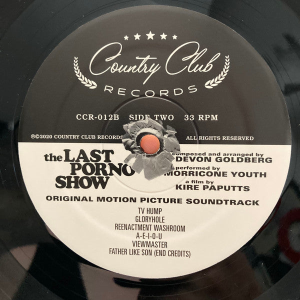 Devon Goldberg, Morricone Youth - The Last Porno Show (LP) - Velvet Music