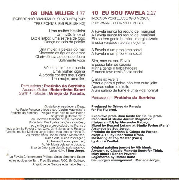 Seu Jorge - Cru (CD) - Velvet Music