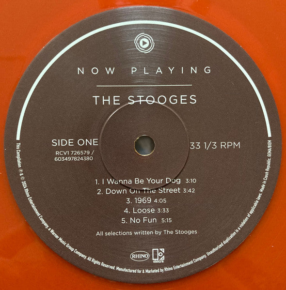 Stooges, The - Now Playing (LP) - Velvet Music