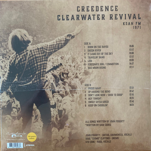 Creedence Clearwater Revival - KSAN FM 1971 (LP) - Velvet Music