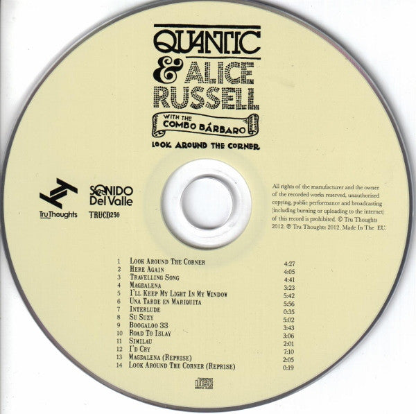 Quantic & Alice Russell With Combo Bárbaro, The - Look Around The Corner (tweedehands CD) - Velvet Music