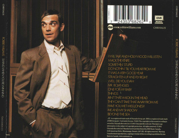 Robbie Williams - Swing When You're Winning (tweedehands CD) - Velvet Music