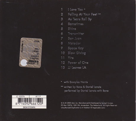 Daniel Lanois - Shine (CD) - Velvet Music