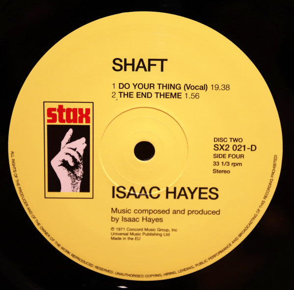 Isaac Hayes - Shaft (LP) - Velvet Music