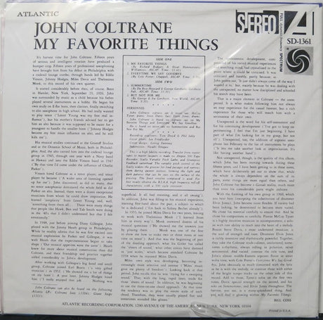 John Coltrane - My Favorite Things (LP)