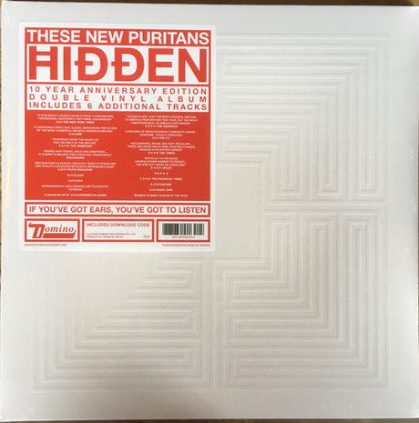 These New Puritans - Hidden (LP)