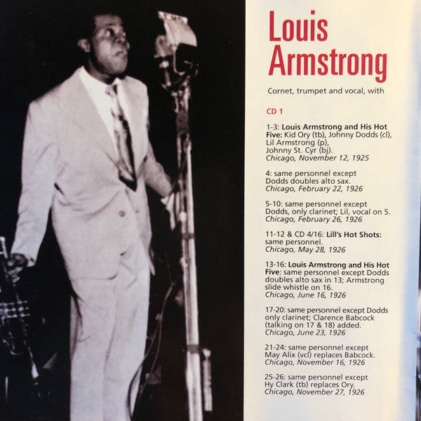Louis Armstrong - Complete Hot Five And Hot Seven Recordings (tweedehands CD)