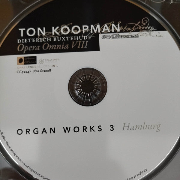 Dieterich Buxtehude, Ton Koopman - Opera Omnia Vlll - Organ Works 3 ‎ (tweedehands CD) - Velvet Music