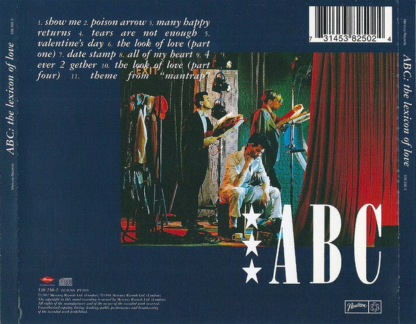 ABC - The Lexicon Of Love (second hand CD)