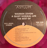 Warren Zevon - A Quiet Normal Life: The Best Of Warren Zevon (LP) - Velvet Music
