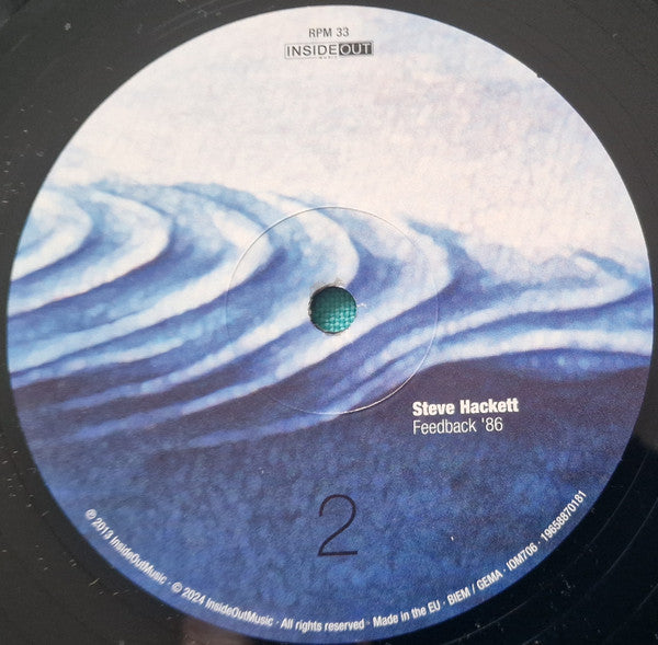 Steve Hackett - Feedback '86 (LP) - Velvet Music