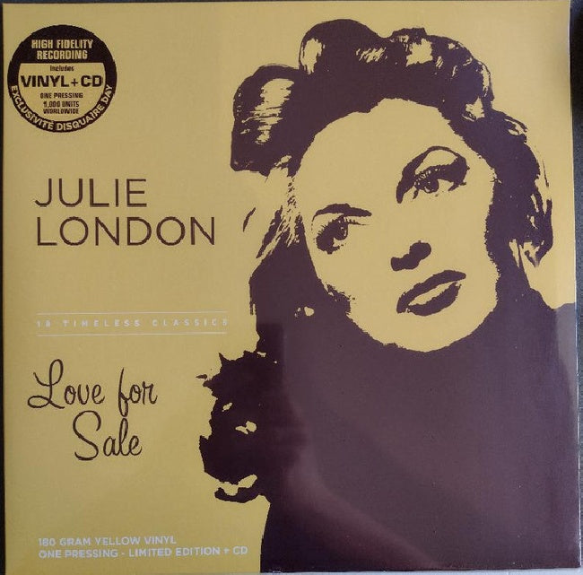 Julie London - Love for sale (LP) - Velvet Music