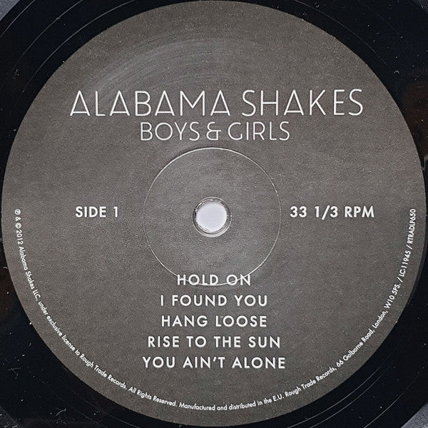 Alabama Shakes - Boys & Girls (LP) - Velvet Music