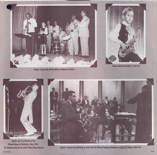 Paquito D'Rivera - Manhattan Burn (second hand LP)
