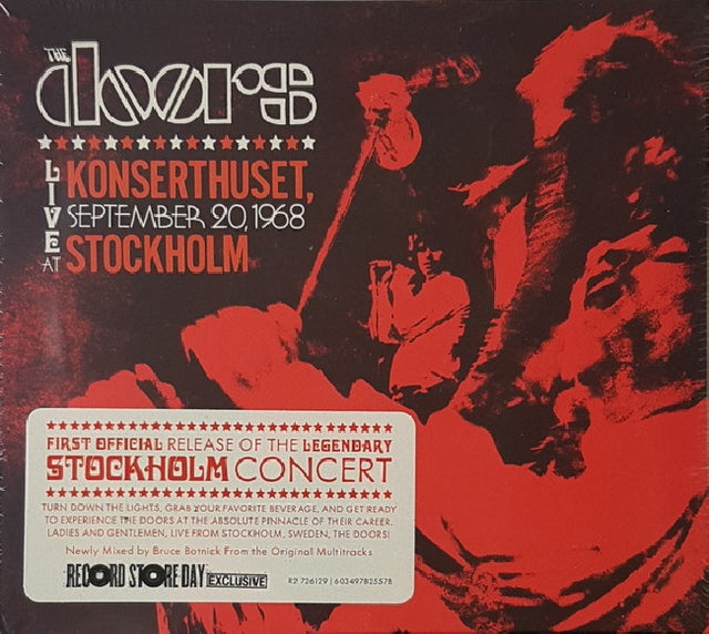 Doors, The - Live At Konserthuset, Stockholm September 20, 1968 (CD)