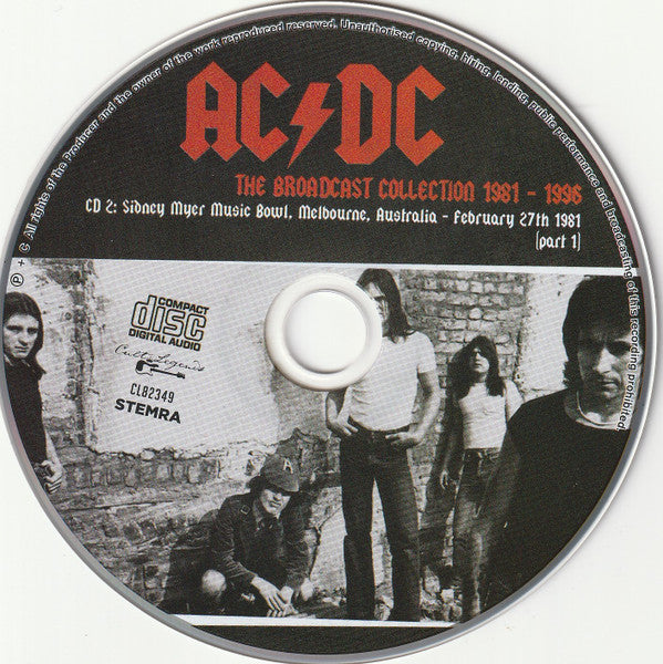 AC/DC - The Broadcast Collection 1981 - 1996 (CD)