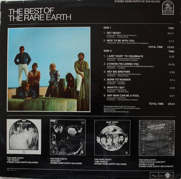 Rare Earth - The Best Of The Rare Earth (tweedehands LP) - Velvet Music