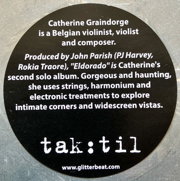 Catherine Graindorge - Eldorado (tweedehands CD) - Velvet Music