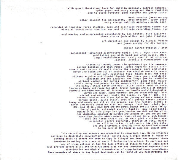 LCD Soundsystem - LCD Soundsystem (tweedehands CD) - Velvet Music