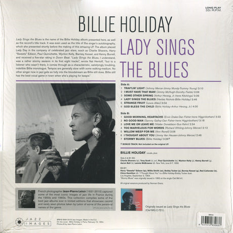 Billie Holiday - Lady sings the blues (LP) - Velvet Music