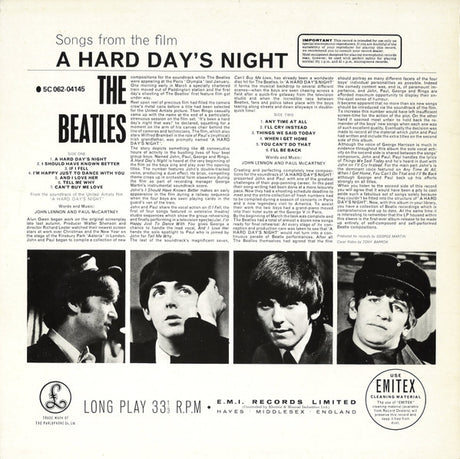 Beatles, The - A Hard Day's Night (tweedehands LP) - Velvet Music