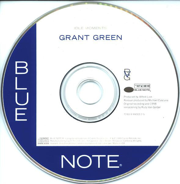 Grant Green - Idle Moments (tweedehands CD) - Velvet Music