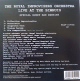 Royal Improvisers Orchestra - Live At The Bimhuis (tweedehands CD) - Velvet Music
