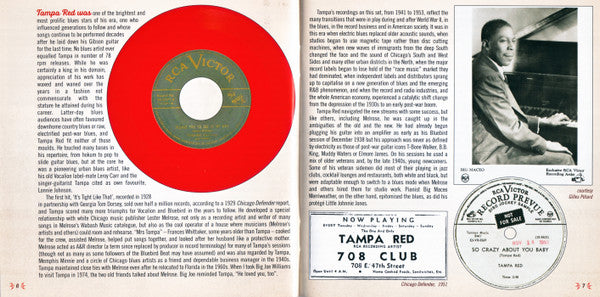 Tampa Red - Dynamite! The Unsung King Of The Blues  (CD) - Velvet Music
