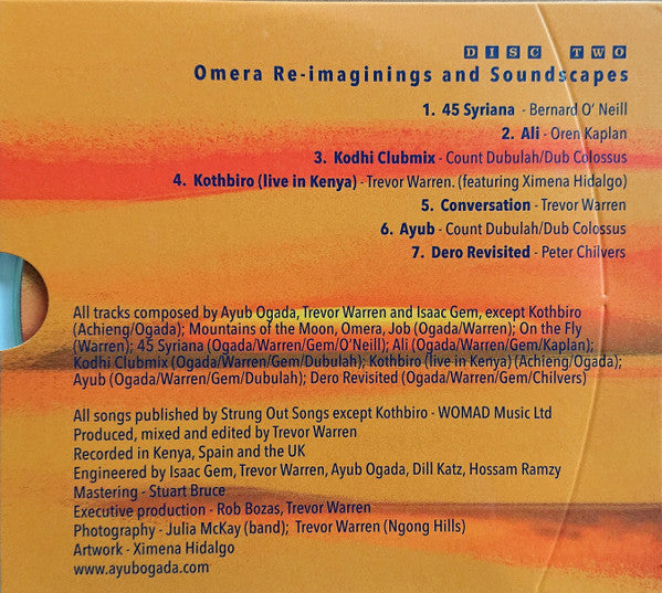 Ayub Ogada - Omera: The Further Adventures of Trevor Warren with Ayub Ogada (2 CDs) (tweedehands CD)